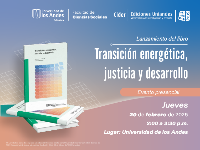 Lanzamiento del libro Transición energética, justicia y desarrollo