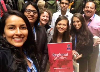 Estudiantes en la conferencia de la Regional Studies Association Cider | Uniandes