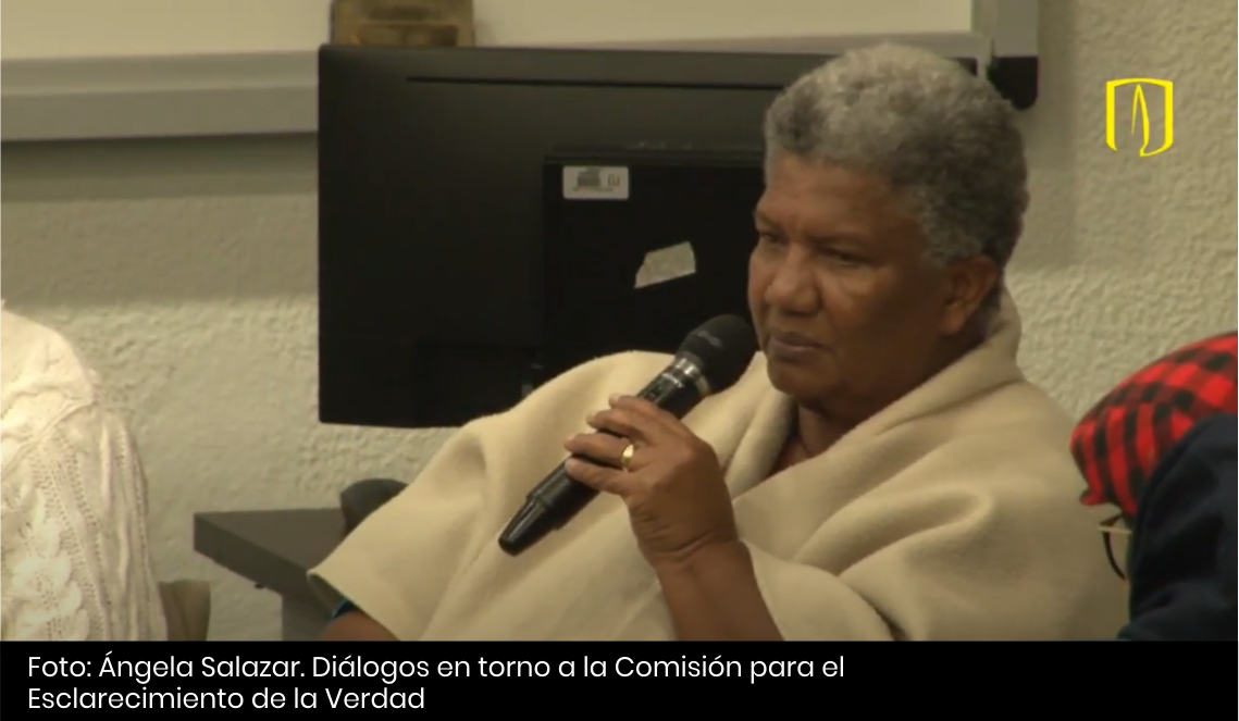 Ángela Salazar. Diálogos en torno a la Comisión para el Esclarecimiento de la Verdad- Cider | Uniandes