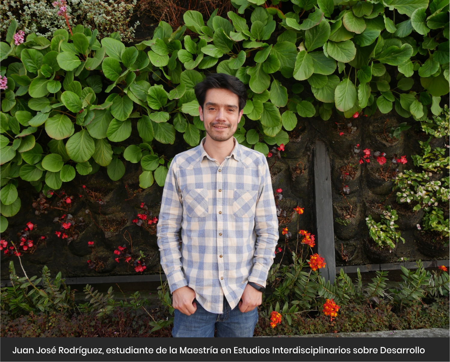 Juan José Rodríguez, estudiante de la Maestría en Estudios Interdisciplinarios sobre Desarrollo Cider | Uniandes