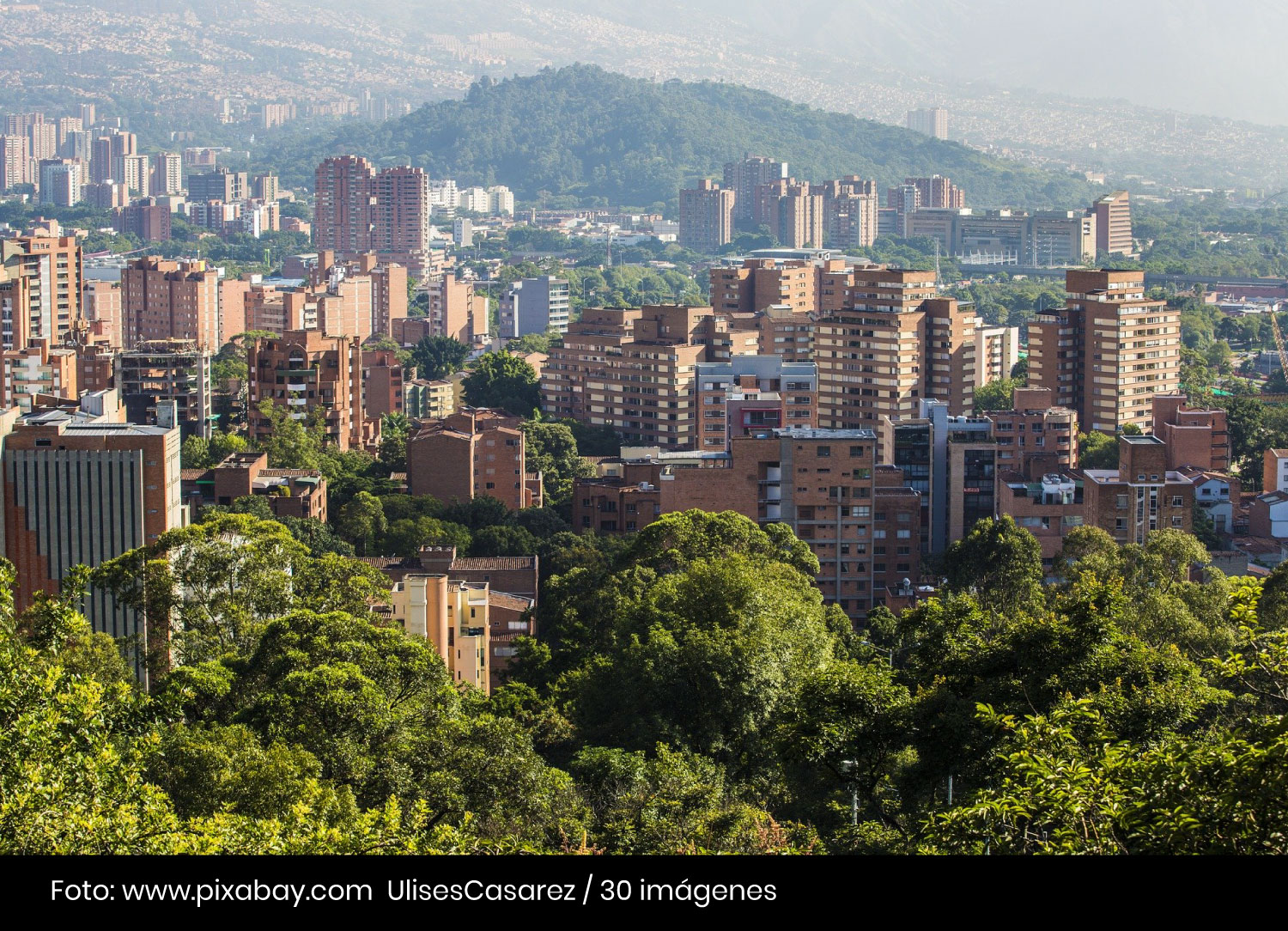 ciudad de Medellín foto panorámica Cider | Uniandes