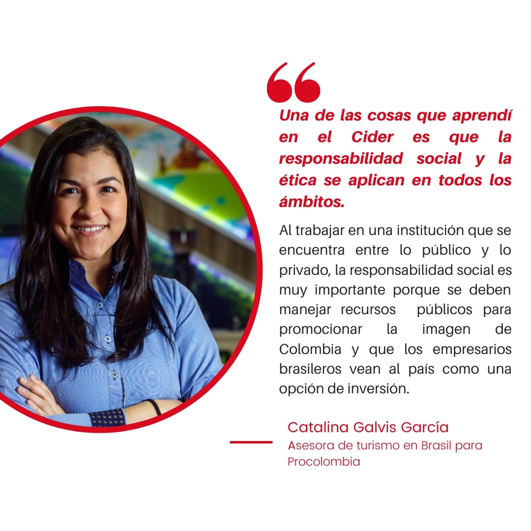 Catalina Galvis García en Procolombia - Cider | Uniandes