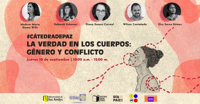 Diana Gómez participó en la segunda Cátedra de Paz - Cider | Uniandes