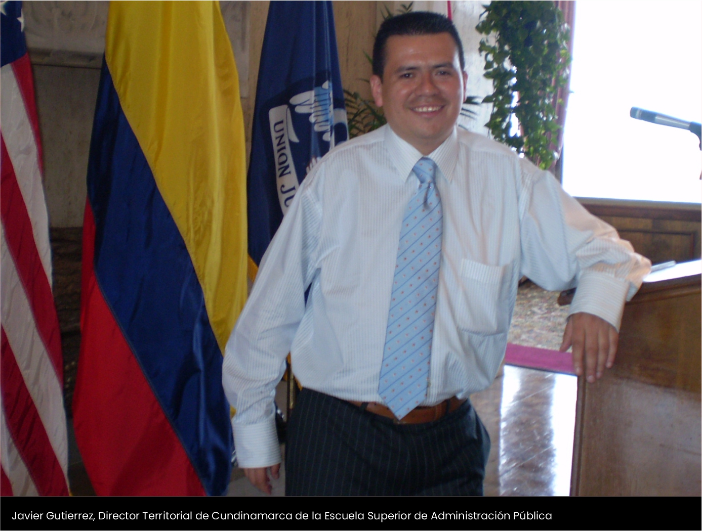 Javier Gutiérrez, director Territorial de Cundinamarca de la ESAP - Cider | Uniandes