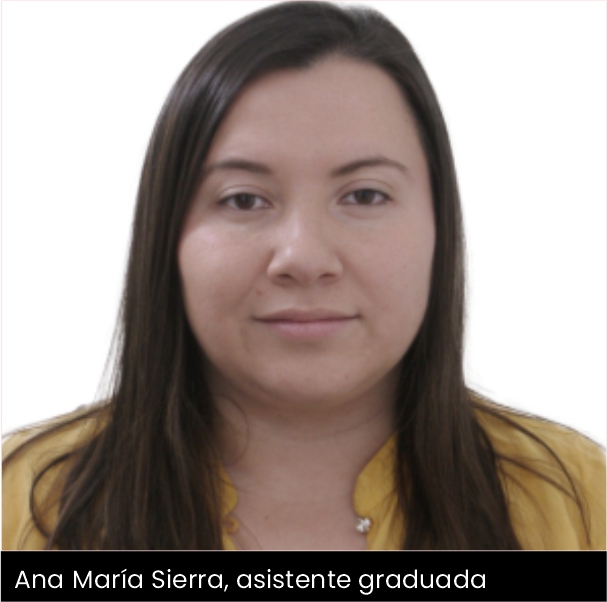 Ana María Sierra, asistente graduada Cider | Uniandes