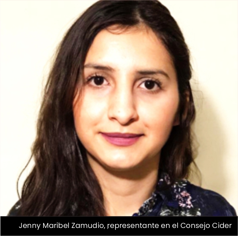 Jenny Maribel Zamudio, representante Consejo Cider Cider|Uniandes
