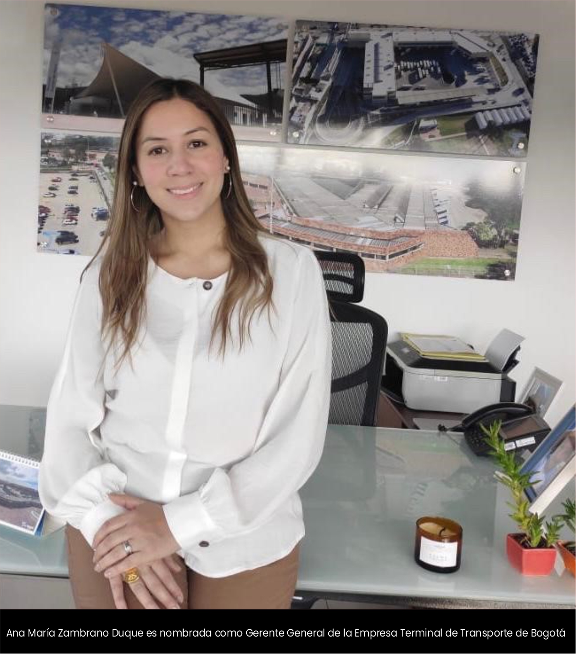 Ana María Zambrano fue nombrada como gerente general Terminal de Transportes de Bogotá Cider|Uniandes