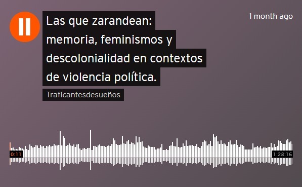 temas sobre violencias contra las mujeres y memorias en contextos de violencia política 