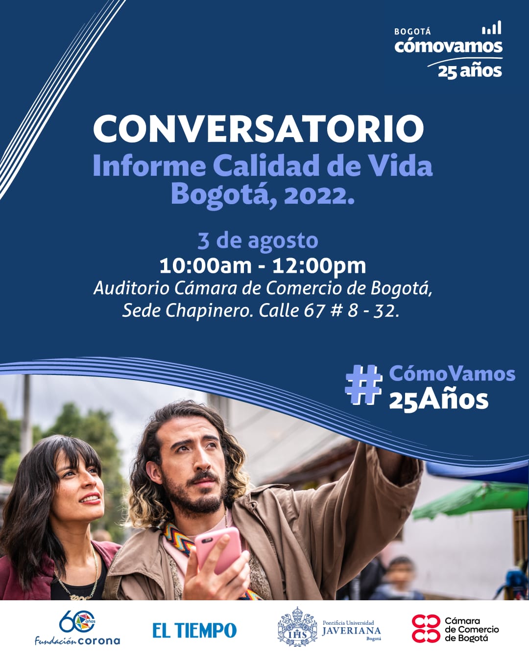 Informe de Calidad de Vida ICV 2022, colaboración entre ARQDIS y el Cider, en el marco del programa Bogotá Cómo Vamos BCV