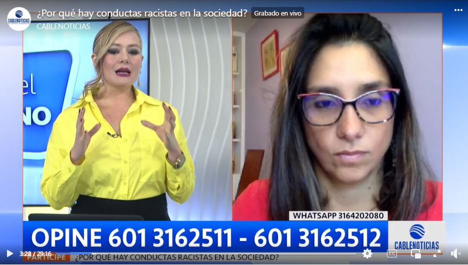 Diana Gómez en CABLENOTICIAS