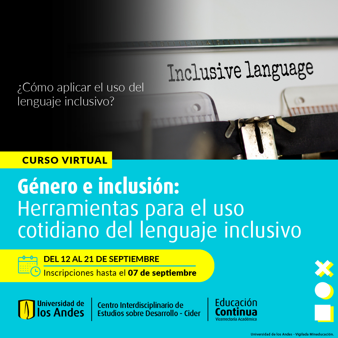 Taller de Lenguaje Inclusivo: Avanzando hacia una Comunicación Respetuosa y Equitativa 