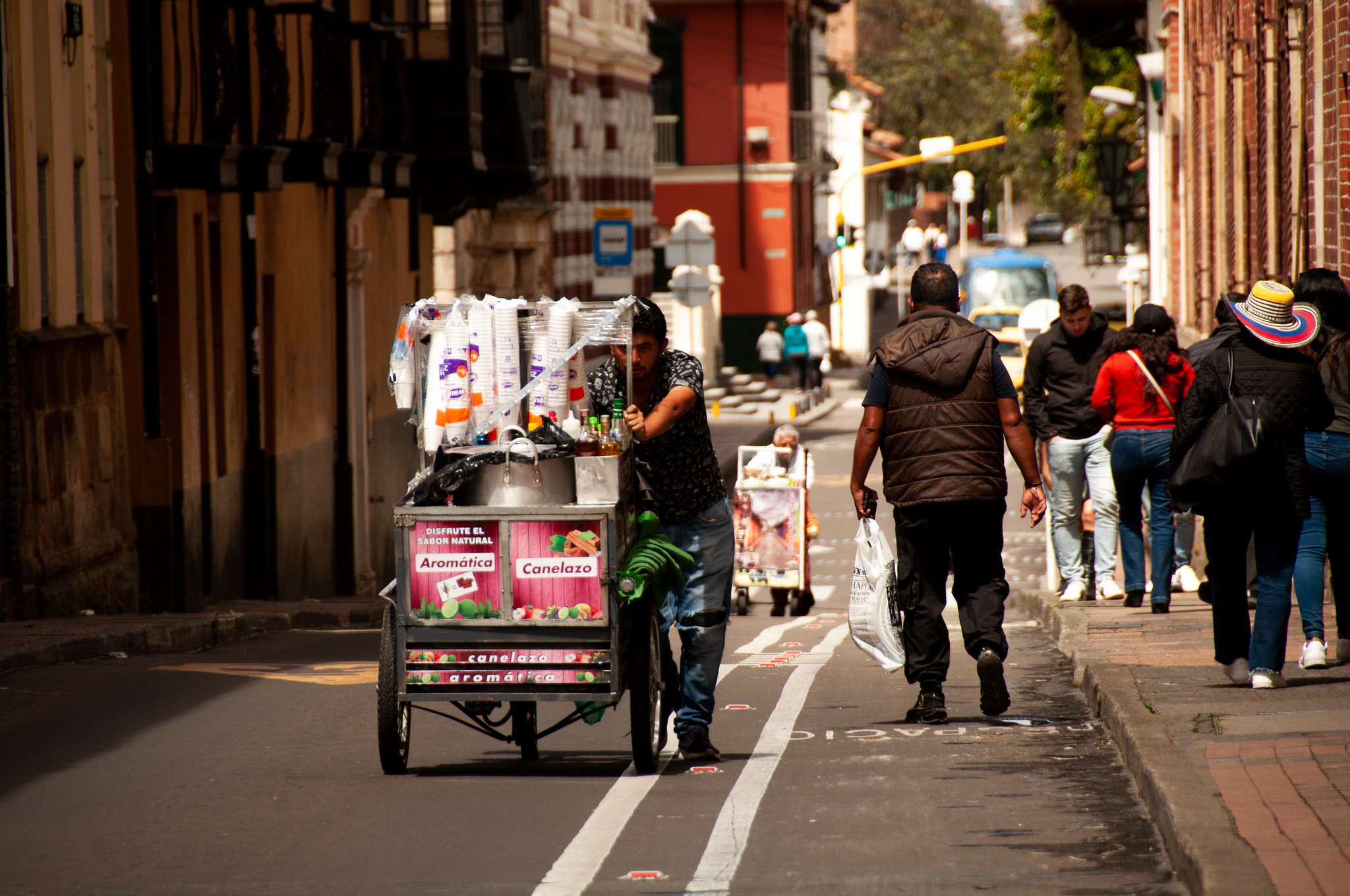 Trabajo informal en Bogotá