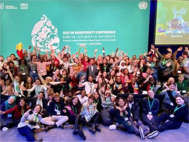Jóvenes en la COP16 del Convenio sobre la Diversidad Biológica