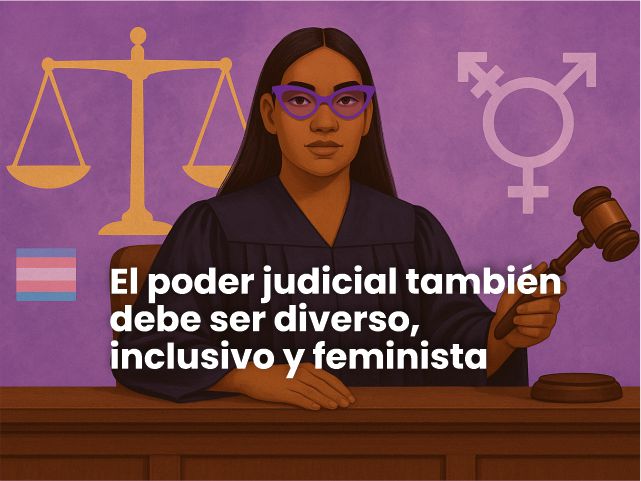 No basta con la toga: se necesitan lentes morados