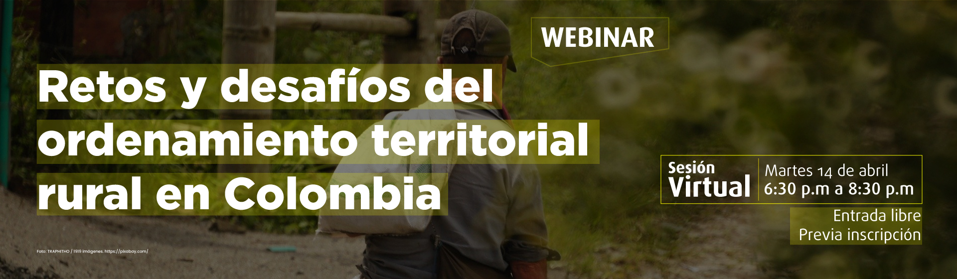 Retos y desafíos del ordenamiento territorial rural en Colombia. - Cider | Uniandes