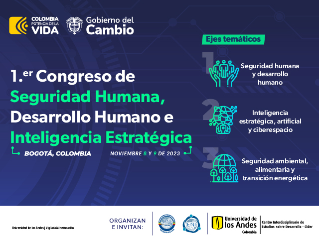 Congreso de seguridad humana, desarrollo humano e inteligencia estratégica
