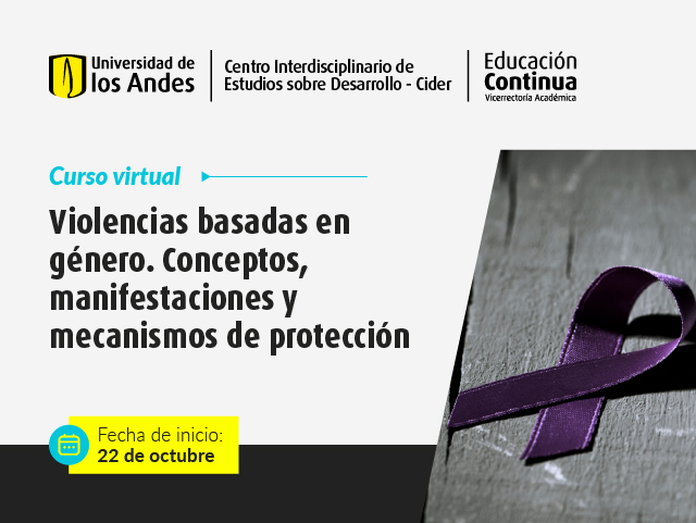 Violencias basadas en género. Conceptos, manifestaciones y mecanismos de protección | Cider Uniandes