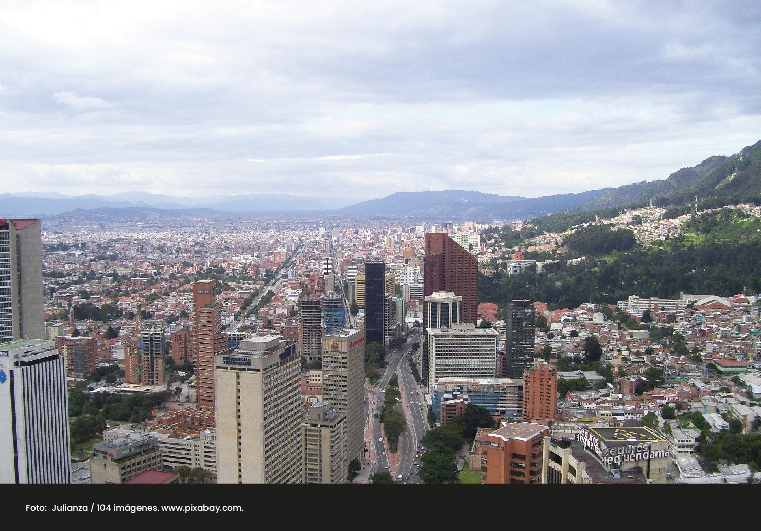 Foto panorámica Bogotá. Cider y el Imeplan establecen metodologías de hechos metropolitanos. - Cider | Uniandes