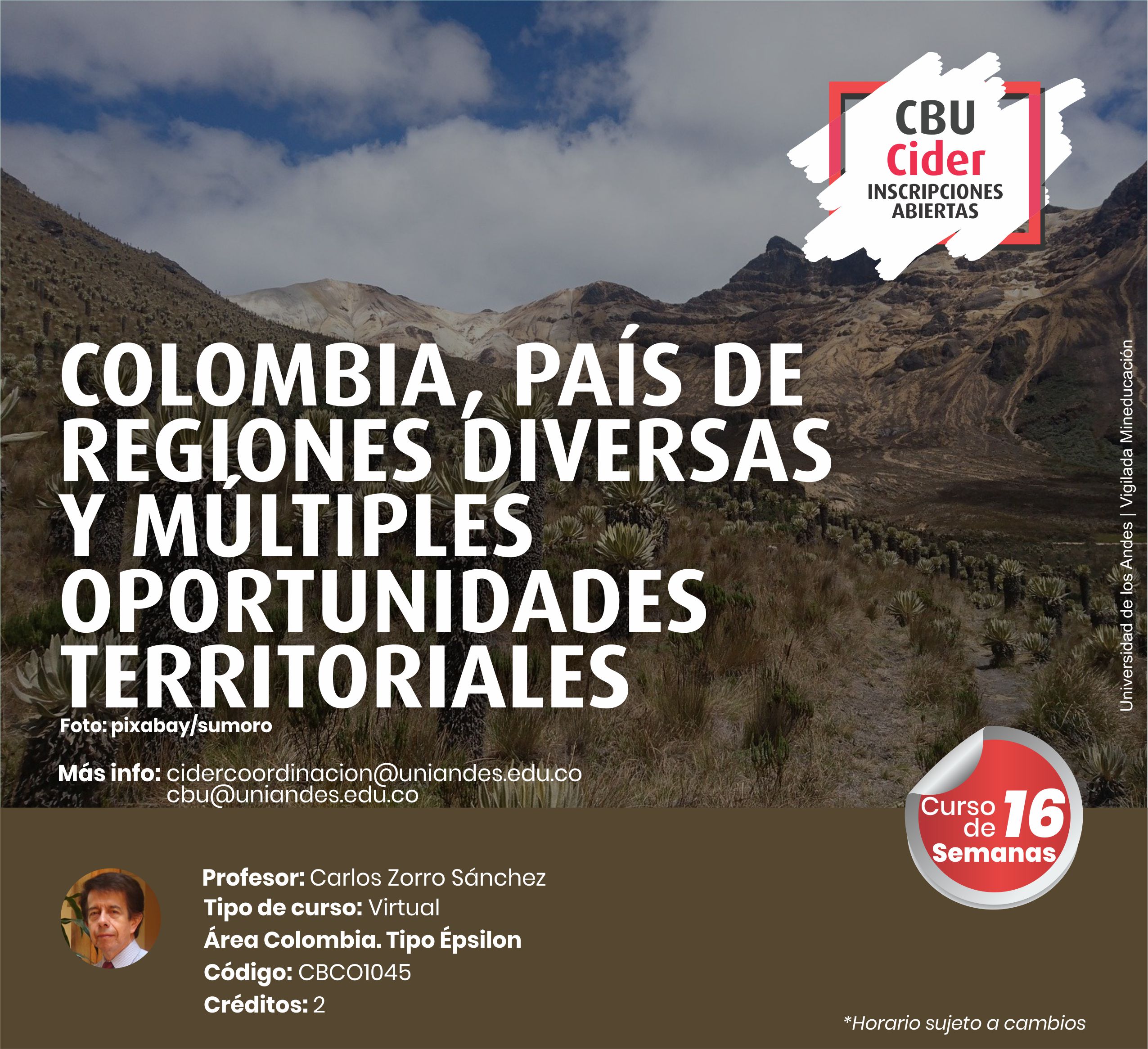 CBU: Colombia, país de regiones - Cider | Uniandes