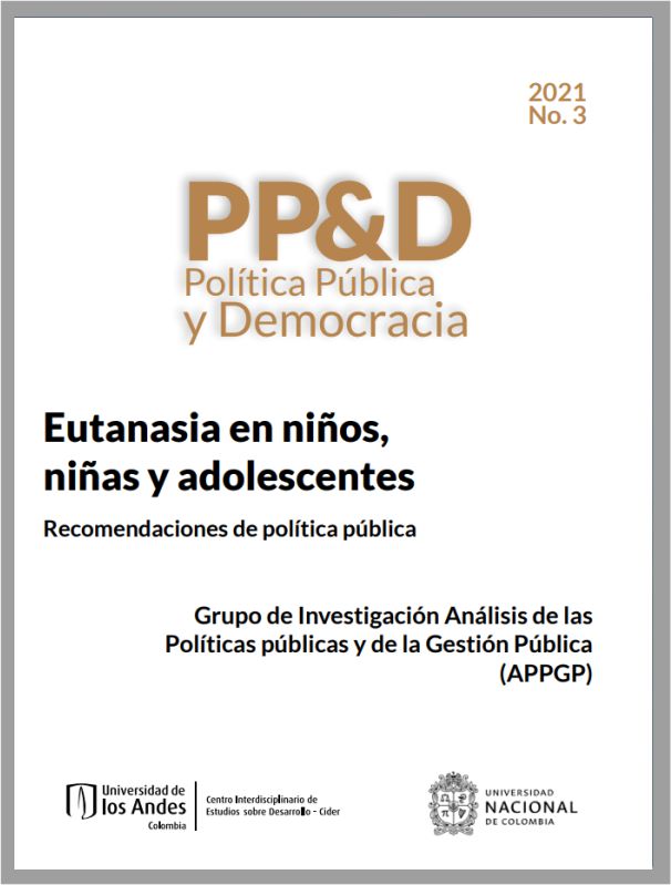 Documento de Política Pública y Democracia #3 Eutanasia en niños, niñas y adolescentes. Recomendaciones de política pública | Cider | Uniandes