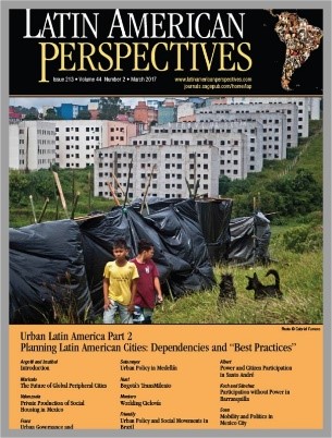 Articulo de Revista Worlding Bogotá's Ciclovía: From Urban Experiment to International "Best Practice"